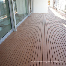 Decking composé décoratif extérieur pour la cour de jardin (145 * 30mm)